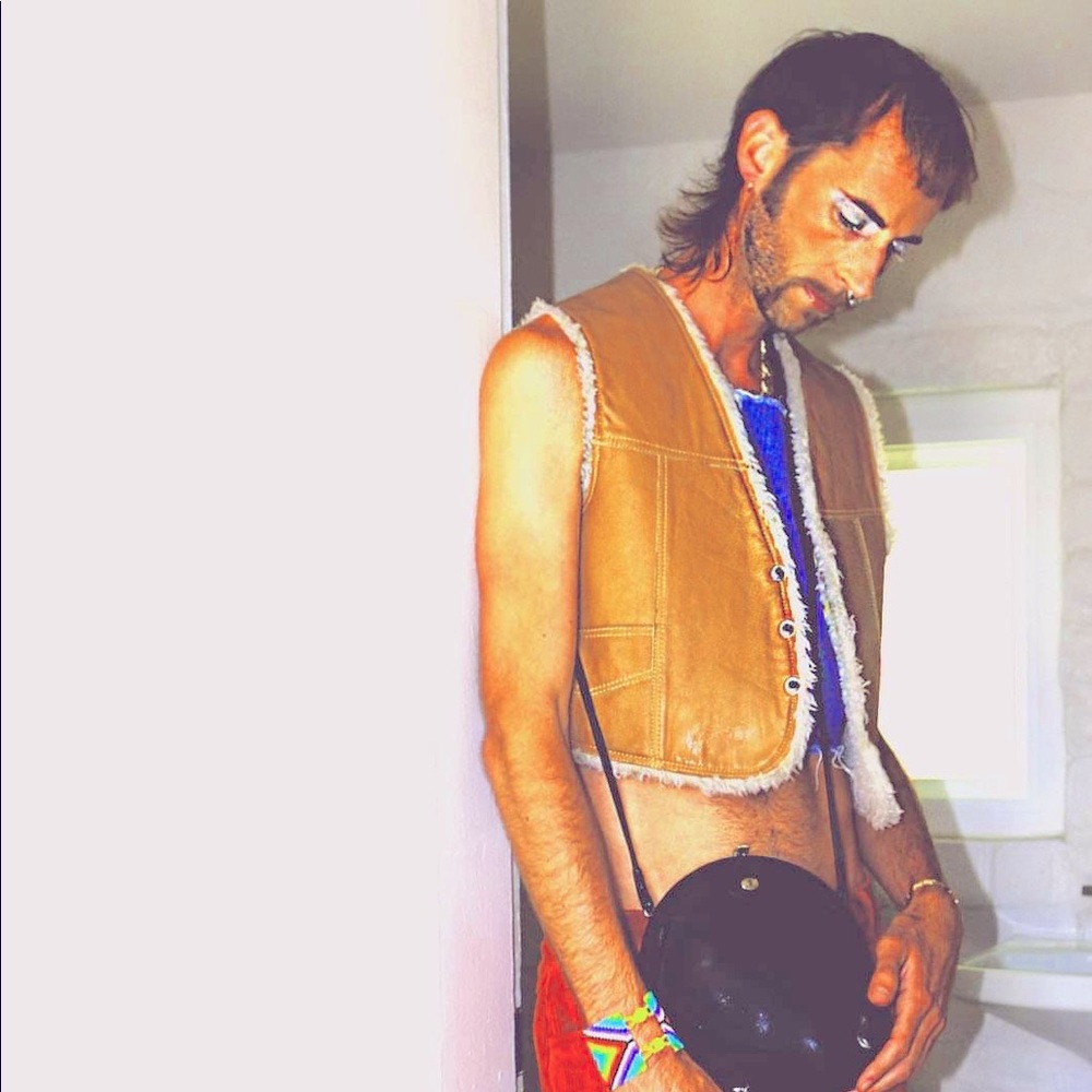 Vintage Leather Vest